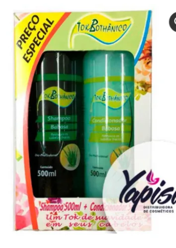 Kit Sh Cond Tok Bothanico Babosa 500ml 6 - TOK BOTHANICO