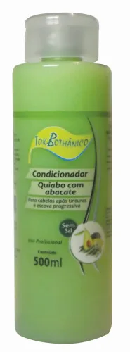 Condicionador Tok Bothanico Quiabo Abacate S/sal - TOK BOTHANICO