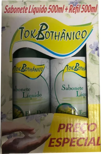 Kit Sab Liq Refil Tok Bothanico 500ml Erva Doce - TOK BOTHANICO