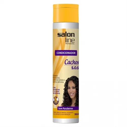 Condicionador Sos Cachos 300ml Salon Line - SALON LINE