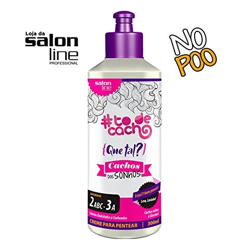 Creme Para Pentear Cachos Dos Sonhos 500ml Salon Line - SALON LINE