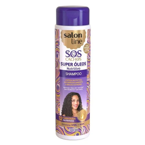 Shampoo Salon Line 300ml Nutritivo Sos - SALON LINE