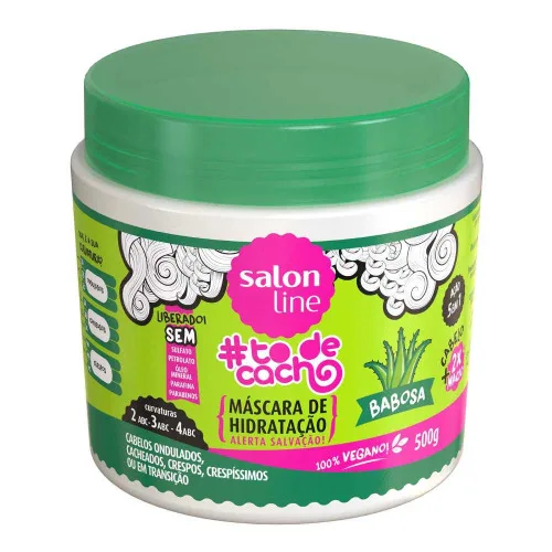 Mascara Trat Salon Line Babosa 500gr Liberado - SALON LINE