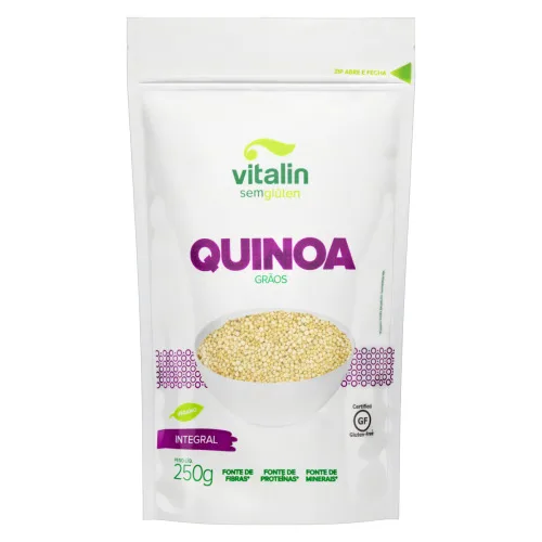 Quinoa Grãos Integral Vitalin 250g - VITALIN