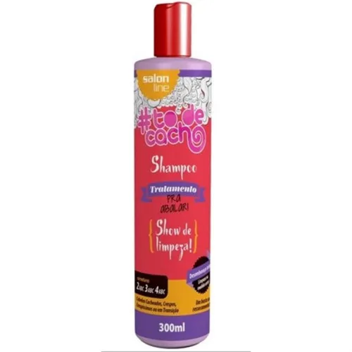 Shampoo Uso Diário Salon Line 300ml Abalar To De Cacho Unit - SALON LINE