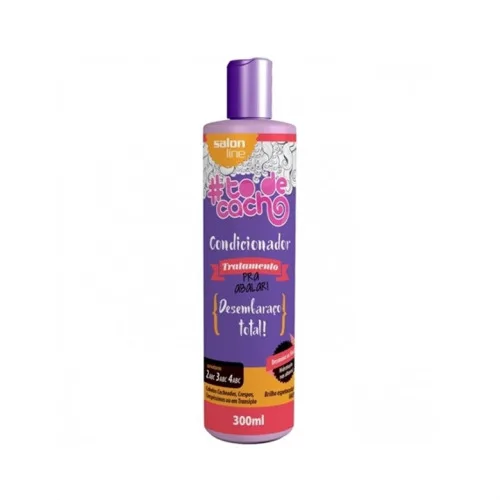Condicionador Uso Diário Salon Line 300ml Abalar To De Cacho Unit - SALON LINE