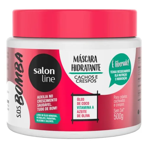 Creme Tratamento Salon Line 500g Sos Bomba Liberado Unit - SALON LINE
