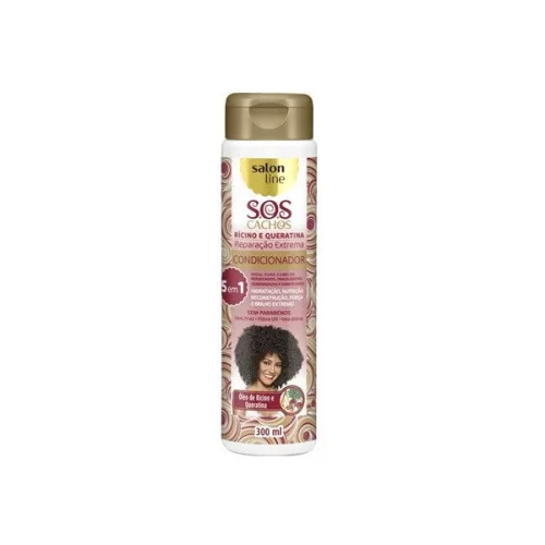Cond Salon Line 300ml Sos Ric Quera - SALON LINE