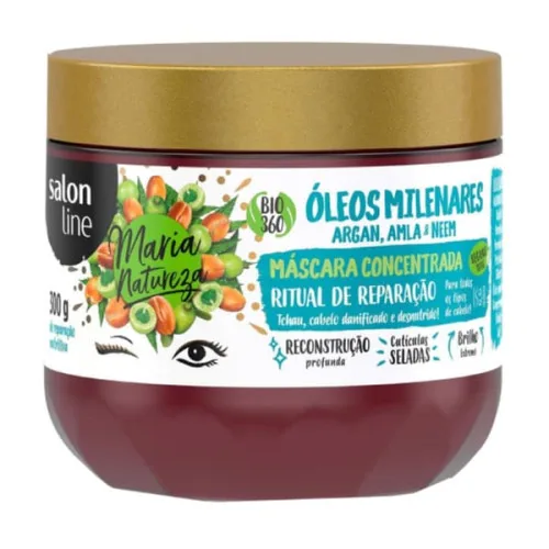 Mascara Maria Natureza 300g Oleos M. - SALON LINE