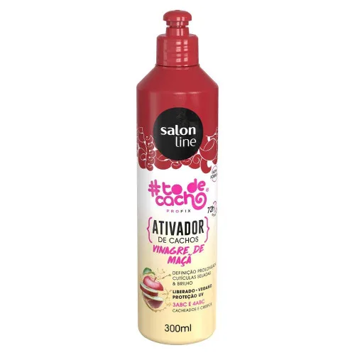 Ativador Salon Line 300ml Vinagre De Maca - SALON LINE