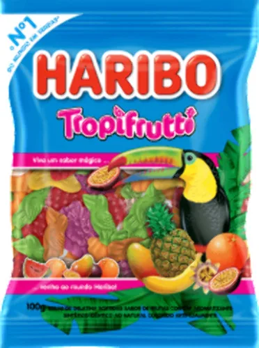 Bala Haribo 100g Tropifrutti - HARIBO