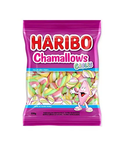 Marshmallow Haribo 250g Cables - HARIBO