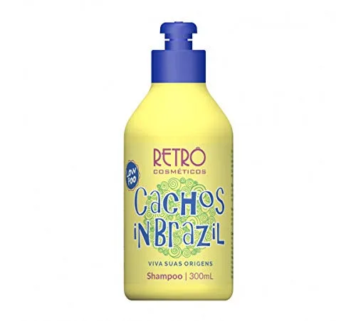 Sh Retro 300ml Inbrazil Cachos - RETRÔ COSMÉTICOS