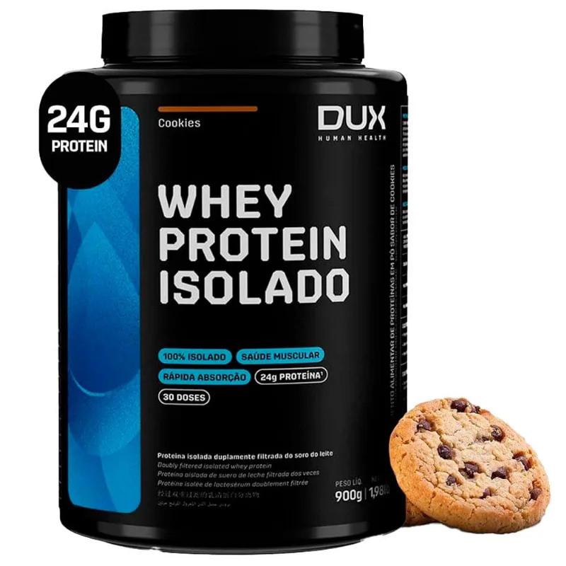 Whey Protein Isolado Dux Cookies 900g