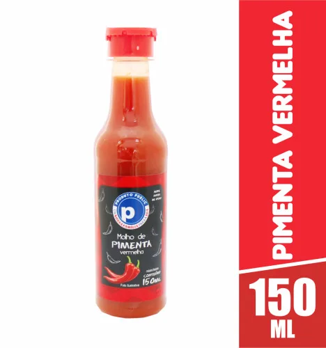Molho Pimenta 150ml Public - PUBLIC