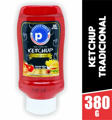 Ketchup 380g Public - PUBLIC