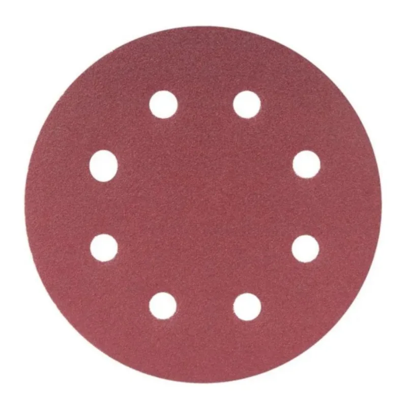 Disco de Lixa 180mm com Velcro Grão 80 10 unidades Rocast