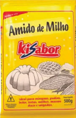 Amido De Milho 500g Kisabor - KISABOR