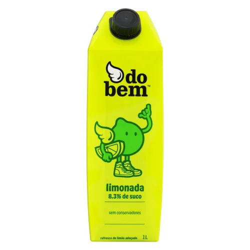 Refresco Limonada Do Bem Caixa 1l - DO BEM