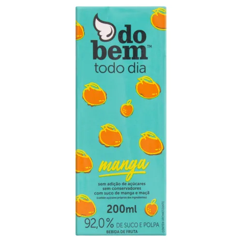 Bebida Manga Do Bem Todo Dia Caixa 200ml - DO BEM