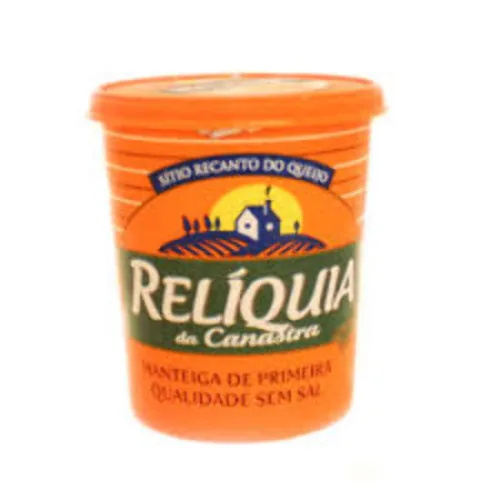 Manteiga Reliquia 500g S/sal