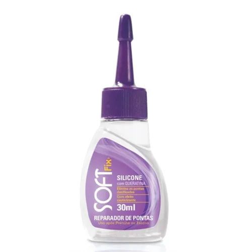 Reparador De Pontas Softfix 30ml Silicone Com Queratina Unit - SOFTFIX