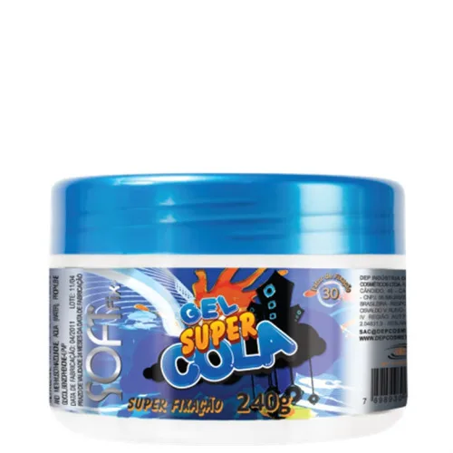 Gel Fixador Softfix 240g Super Cola Unit - SOFTFIX