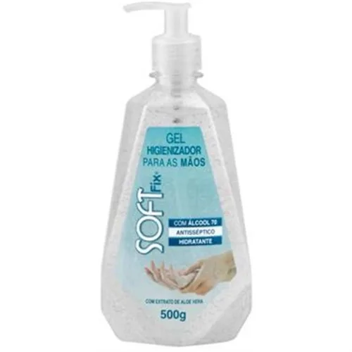 Gel Antisséptico Softfix 500g P/maos Cream Refil Unit - SOFTFIX