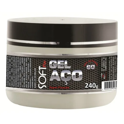 Gel Fixador Softfix 240g Aço Unit - SOFTFIX