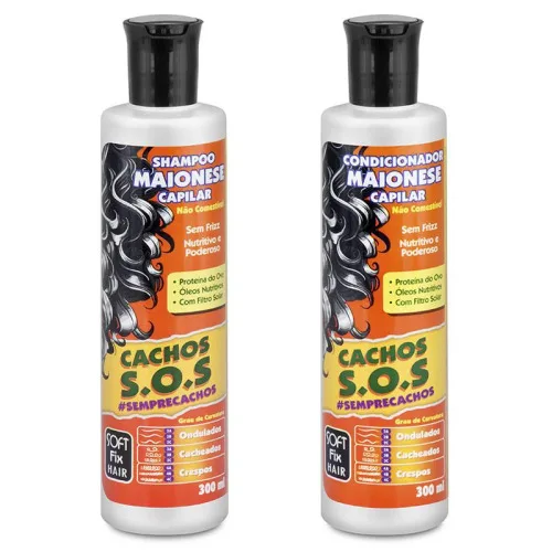 Kit Sh Co Softfix 300ml Maionese - SOFTFIX