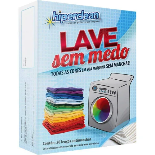 Lenco Antimanchas Hiperclean C/20unidade - HIPERCLEAN