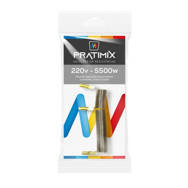 Resistência Maxi Bello 3 Temperaturas 220V 5500W Pratimix