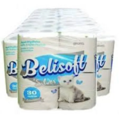 Papel Hig. Fd Belisoft Neutro 30mts C/16