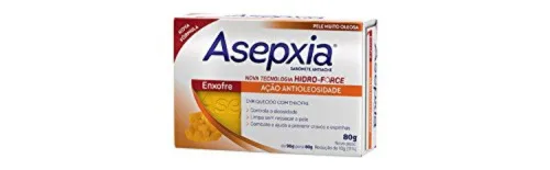Sabonete Em Barra Anti Acne Asepxia 90g Enxofre Unit - ASEPXIA