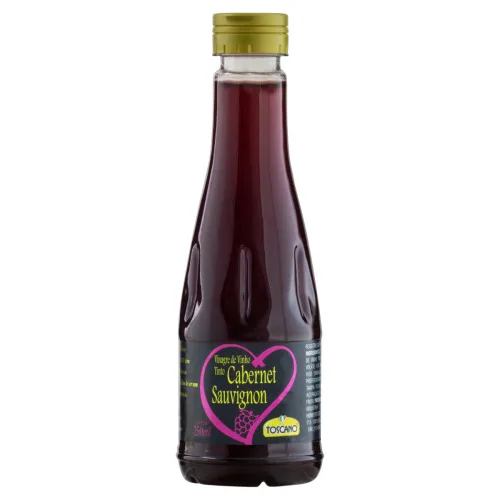 Vinagre De Vinho Tinto Cabernet Sauvignon Toscano Frasco 250ml - CABERNET SAUVIGNON