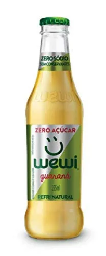 Refr Guarana Organico Zero Wewi Ln 255ml - WEWI