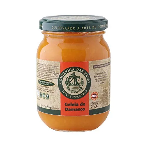 Geleia De Damasco Bendito Fruto 250gr - COMPANHIA DAS ERVAS