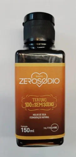 Molho Teriyaki Nutricare 150ml Zero Sodio - NUTRICARE