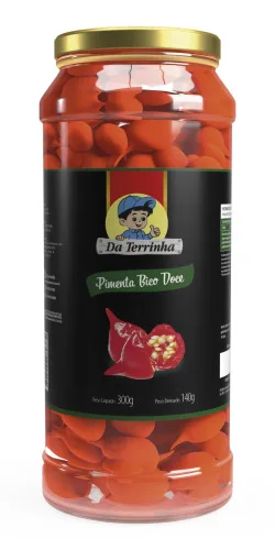 Pimenta Bico Doce Da Terrinha 140g - DA TERRINHA