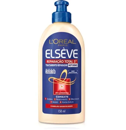 Creme Tratamento Elseve Nutricao Noturna 150ml Loreal Paris - LORÉAL PARIS
