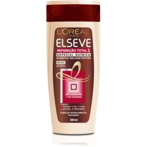 Shampoo Elseve Reparacao Total Quimica 200ml Loreal Paris - ELSEVE