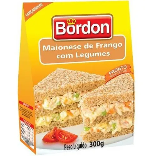 Maionese C/legumes E Frango Bordon 300g - BORDON
