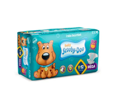 Fralda Scooby Doo Mega M 44 - MEGA
