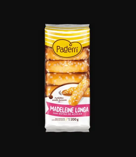 Madeleine Longa Acucar Paderri 200g