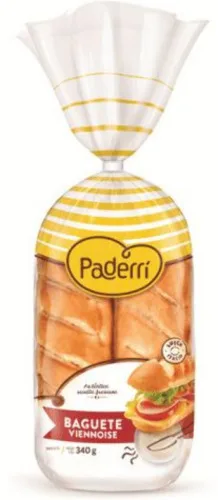 Pao Baguete Viennoise Paderri 340g