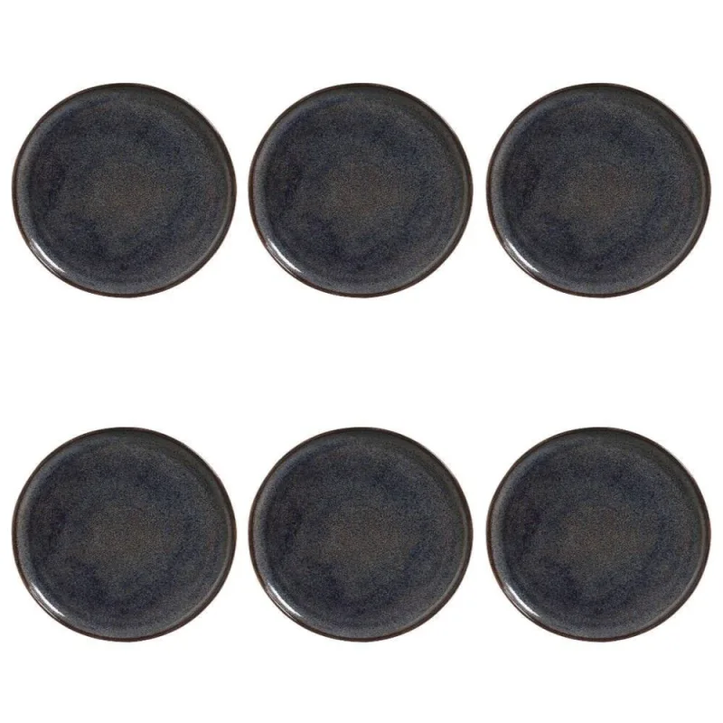 Conjunto De Pratos Rasos 06 Peças Bio Titanium Porto - Porto Brasil