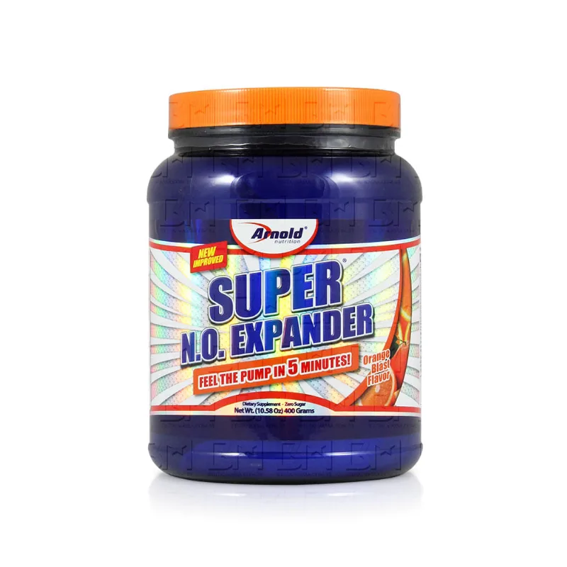 Super N.O. Expander 400g - Arnold Nutrition Super N.O. Expander 400g laranja - Arnold Nutrition