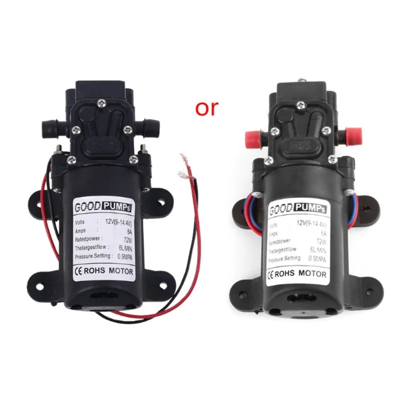 12v 72w De Alta Pressão Micro Diafragma Bomba De Água Tipo De Refluxo Automático