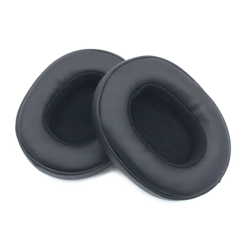 1 Par De Espuma De Esponja Macia Almofadas De Ouvido Earphone Tampa De Almofada Para Skullcandy Crusher 3 - Preto