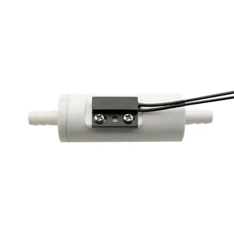 Dc130v 10w 1.5-8l/min 8,5mm Dois Fios Caixa De Fluxo De Fluxo De Água Magnética Para Aquecedor De Água Do Sistema De Ar Condicionado - Branco